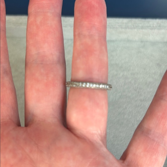 Judith Ripka Silver Wave Ring - Picture 5 of 6